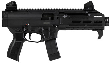 CZ-USA 91431 Scorpion 3+ 9mm Luger 20+1 7.80 Black Threaded Barrel & Black Poly Frame, Black Poly Grip, Tactical Pistol