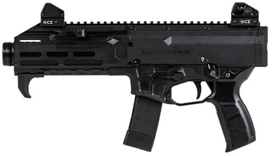 CZ-USA 91431 Scorpion 3+ 9mm Luger 20+1 7.80 Black Threaded Barrel & Black Poly Frame, Black Poly Grip, Tactical Pistol