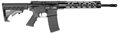 Diamondback DB175AK003 DB15 Sports South Exclusive 5.56 NATO 30+1 16 Black Nitride Medium Taper Threaded Barrel, Black Hardcoat Anodize Pic Rail Aluminum Receiver, 12 M-LOK Handguard, 6 Position Mil-Spec Buttstock, Black A2 Grip, Rifle