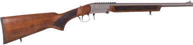 Gforce GFTXP4020T GFTXP 400 Legend 1rd 20 Tactical Gray Steel Barrel, Tactical Gray Cerakote Pic Rail Steel Receiver, Fixed Walnut Wood Stock, Rifle