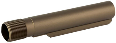 Lead & Steel Llc ARCBT7075FDE Mil-Spec Buffer Tube 7075 T-6 Aluminum Flat Dark Earth AR-15 Carbine