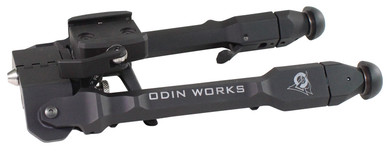 Odin Works BP-PRIZM-BLACK Precision Bipod Arca Black 4.0-14.50 6061 Aluminum/303 Stainless Steel