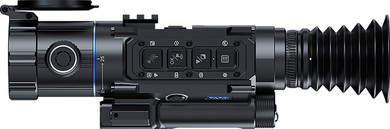 PARD OC650/LRF Ocelot 640 LRF Thermal Rifle Scope w/Laser Rangefinder, Black 2.5x 50mm, Multi Reticle, 2x/4x/6x Zoom, 640x512 50Hz Resolution