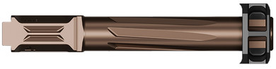 Radian Weapons R0835 Ramjet & Afterburner Combo Compatible w/Glock 19 Gen3 Bronze Stainless Steel, Handgun Barrel