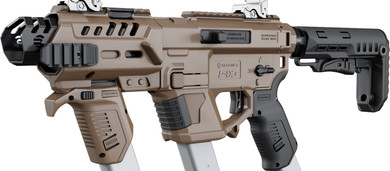 Recover Tactical PIXPMGST02 P-IX+MG PG9 SR20 Metal Front Guard Buffer Tube Tan, Stock
