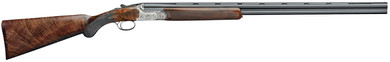 Rizzini USA 2201-2029 BR220 Field 20 Gauge 29 Nickel Chrome Coin Anodized Steel Steel Receiver Engraved Grade 2.5 Turkish Walnut Wood Stock, Shotgun
