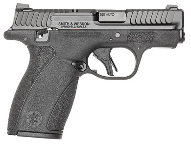 Smith & Wesson 14192 Bodyguard 2.0 Micro Frame 380 ACP 10+1 2.75 Black Armornite Stainless Steel Barrel & Serrated Slide, Black Armornite Poly Frame, Textured Grip, Thumb Safety, Pistol