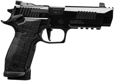 Sig Sauer 226X59CWRES P226 XFive Reserve Collection Full Size Frame 9mm Luger 20+1 4.40 Black Carbon Steel Barrel, High Polish DLC Optic Ready/Serrated Stainless Steel Slide & Frame w/Beavertail & Pic Rail, GridLOK Grip, Pistol