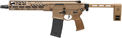 Sig Sauer PMCX556N11BIR MCX Spear LT IR 5.56 NATO 30+1 11.50 Black FNC Steel Threaded Barrel, Flat Dark Earth Cerakote Pic Rail Alloy Steel Receiver, M-LOK Handguard, FDE Fold Brace w/Push Button Hinge & Poly Grip, Ambi, Rifle