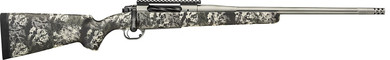 Springfield Armory BAB924300WMY 2020 Boundary Full Size 300 Win Mag 3+1 24 Tactical Gray Cerakote Fluted Barrel, Tactical Gray Cerakote Stainless Steel Receiver w/Pic Rail, Rogue Camo AG Sportsman w/M-LOK Carbon Fiber Stock, Rifle