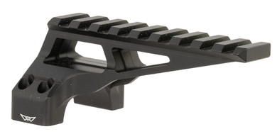 Warne 7860M DiviingBoard Mount Black Aluminum 34mm Tube Pic Rail