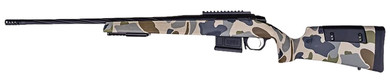 Weatherby 3WRHS7MMRR8B 307 Hush 7mm Rem 5+1 26 Graphite Black Cerakote Fluted Threaded Barrel, Graphite Black Cerakote Pic Rail Steel Receiver, Adj Cheek Piece & LOP Hush Tundra Camo Synthetic Stock, Ambi, Rifle