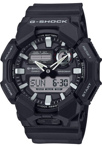 G-Shock GA0101ACR Black Band CR1220, Watch