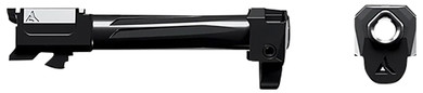 Radian Weapons R0842 Ramjet & Afterburner Combo 9mm Luger Compatible w/Glock 43, Black Stainless Steel, Handgun Barrel