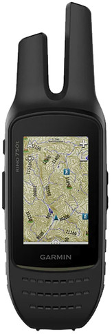 Garmin 0100195830 Rino 750t Communication/SOS/Maps 4.50GB Memory Black 3 Transflective Color TFT Display