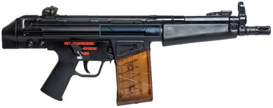 Century HG7887N AP51 PDW 7.62x51 20+1 8.30 Black Steel Barrel, Black Stamped Metal Receiver, Black Navy Style Grip, Tactical Pistol