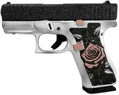 Glock PX4350204NRGT G43X Sports South Exclusive 9mm Luger 10+1 3.41 Black GMB Barrel, Black nDLC Front Rail/Serrated Steel Slide, Black Poly Frame w/Beavertail, Black Textured Grip, Ambi, USA Made, Pistol