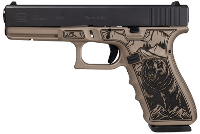 Glock UG2050204NKODAK G20 Gen4 Full Size Frame 10mm Auto 15+1 4.61 Black Steel Barrel Serrated Steel Slide Poly Frame w/Pic Rail Ambi, Pistol