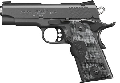 Kimber 3000244 Covert Pro w/Laser 45 ACP 7+1 4 Stainless Steel Barrel, KimPro II Gray Serrated Stainless Steel Slide, Kimpro II Gray Aluminum Frame w/Beavertail, Crimson Trace Urban Camouflage Crimson Trace Laser Grip, Pistol