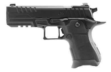 Oa Defense OA2311CMPTKITBLKSTD15 2311 w/Plus Kit Compact Frame 9mm Luger 15+1 4.25 Black DLC Steel Barrel, Black Lightening Cut/Optic Cut/Serrated Stainless Steel Slide & Aluminum Frame w/Pic Rail, Black Poly Grip, Ambi,3 mags, Pistol