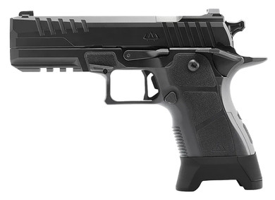 Oa Defense OA2311CMPTPLSBLKSTD17 2311 w/Plus Kit Compact Frame 9mm Luger 17+1 4.25 Black DLC Steel Barrel, Black Optic Ready/Serrated Stainless Steel Slide, Black Aluminum Frame w/Pic Rail, Black Metal Module Grip, Ambi, Pistol