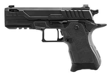 Oa Defense OA2311CPROKITBLKPRT15 2311 Pro w/Kit Compact Frame 9mm Luger 15+1 4.25 Black DLC Ported Barrel, Black Lightening Cut/Optic Cut/Serrated Stainless Steel Slide, Black Aluminum Frame w/Pic Rail, Black Modular Grip, Ambi, Pistol