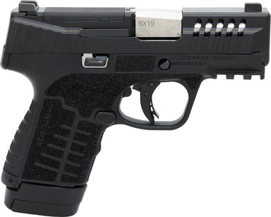 Savage 67062 Stance XR Micro 9mm Luger 13+1 3.20 Stainless Steel Barrel, Black Nitride Ported/Serrated Stainless Steel Slide, Black Nitride Stainless Steel Frame w/Pic Rail, Black GFN Grip, Ambi, Pistol