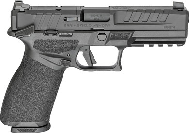 Springfield Armory EC9459BMSLCU Echelon 9mm Luger 10+1 4.50 Black Melonite Steel Barrel, Black Melonite Optic Ready/Serrated Steel Slide, Black Poly Frame w/Pic Rail, Pistol