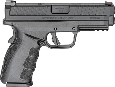 Springfield Armory XDDG9101BOSPLC XD Mod3 OSP 9mm Luger 10+1 4 Black Melonite Steel Barrel, Black Melonite Steel Optic Ready/Serrated Slide, Black Poly Frame w/Pic Rail, One Mag, Pistol