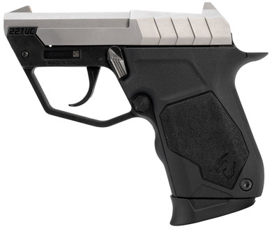 Taurus 1-22TUC139 22TUC Micro-Compact Frame 22 LR 9+1 2.50 Matte Stainless Steel Tip-Up Barrel, Matte Stainless Serrated Stainless Steel Slide, Black Poly Frame, Black Poly Grip, Pistol