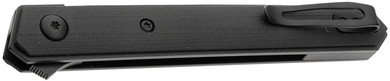 Boker 01BO329 Plus Kwaiken Air Mini Pocket 3.07 Plain Black G10 Handle, Knife