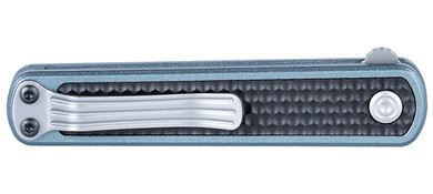 CRKT 7070 Pup EDC 2.09 Fold Plain Bead Blasted AUS-10A SS Blade, GRN Handle, Knife