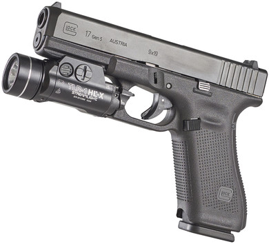 Streamlight 69500 TLR-1 HL-X Black 6000 Series Aluminum 1000 Lumens
