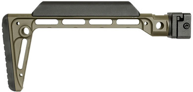 Midwest Industries MIMINSFODG Minimalistic Side Fold Stock ODG 6061 Aluminum Fold, Stock