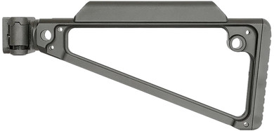 Midwest Industries MITRISF Triangle Side Fold Stock Black 6061 Aluminum, Stock