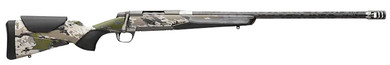 Browning 036035294 X-Bolt 2 Speed Carbon Fiber SPR Full Size 6.5 PRC 3+1 20 Carbon Fiber Threaded Sporter BBL, Smoked Bronze Cera Drilled & Tapped  Receiver, Adj Vari-Tech Ovix Camo w/Blk Overmold Composite Stock, Recoil Hawg Muzz, Rifle