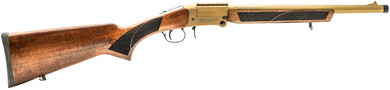 Gforce GFTXP3520 GFTXP Youth 350 Legend 1rd 20 Bronze Cerakote Steel Barrel, Bronze Cerakote Pic Rail Steel Receiver, Fixed Walnut Wood Stock, Rifle