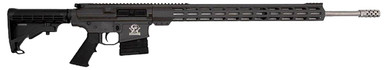 Great Lakes GL10243SSTNG GLFA 243 Win 5+1 24 Stainless Threaded Barrel, Tungsten Cerakote Pic Rail Aluminum Receiver, Adj Black Synthetic Stock, Mil-spec Poly Grip, Rifle