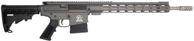 Great Lakes GL10308SSTNG GLFA 308 Win 10+1 18 Cerakote Threaded Barrel, Tungsten Cerakote Pic Rail Aluminum Receiver, 6 Position Mil-Spec Synthetic Stock, Mil-spec Poly Grip, Rifle