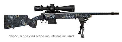 Horizon RF017S392214T19 Vandal Prime 7MM PRC 22 Black Spiral Fluted Threaded Barrel, Drilled & Tapped Receiver, Textured Iota EKO Carbon Fiber Stock, Rifle