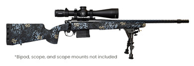 Horizon RF017S472214T19 Vandal Prime 25 Creedmoor 22 Black Spiral Fluted Threaded Barrel, Drilled & Tapped Receiver, Textured Iota EKO Carbon Fiber Stock, Rifle