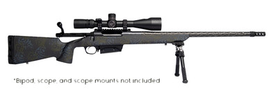 Horizon RF019C392216C20 Vandal Carbon II 7mm PRC 22 Black Fluted Barrel, Black Drilled & Tapped Receiver, Black Iota EKO X Carbon Fiber Stock, Rifle