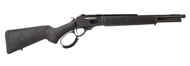 Rossi 950444161TB R95 Trapper 444 Marlin 5+1 16.50 Black Oxide Threaded Barrel, Black Oxide Pic Rail Alloy Steel Receiver, Fixed Black Poly Stock, Rifle