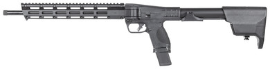 Smith & Wesson 13782 M&P FPC 40 S&W 20+1 16.25 Black Armornite Threaded Barrel, Black Anodized Pic Rail Aluminum Receiver, Fold Black Synthetic Stock, Black Grip, Includes 3 Mags & Carry Bag, Rifle