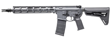 Vktr Industries V31100916606CAD VK-1PW *CA Compliant 223 Rem/5.56 NATO 10+1 13.70 Black Threaded Barrel, Sniper Gray Cerakote Receiver w/Pic Rail, M-LOK Handguard, Magpul SL Black Poly Stock, Black Magpul K2 Grip, Ambi, Rifle