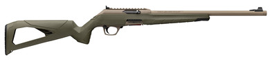 Winchester 521159102 Wildcat SR 22 LR 10+1 16.50 Flat Dark Earth Threaded Barrel, Flat Dark Earth Pic Rail Poly Receiver, Adj Cheek Piece & LOP OD Green Synthetic Stock, Rifle