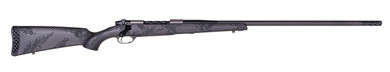 Weatherby MGT01N300PR4B Mark V Backcountry Guide TI 300 PRC 3+1 22 Graphite Black Cerakote Fluted Threaded Barrel, Stainless Drilled & Tapped Steel Rcvr, Peak 44 Blacktooth Carbon Fiber w/Carbide Black Sponge Accents Carbon Fiber Stock, Rifle