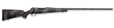 Weatherby MLW01N300NR8B Mark V Live Wild 300 Win 3+1 26 Carbon Gray Cerakote Fluted Threaded Barrel, Carbon Gray Cerakote Drilled & Tapped Steel Receiver, Fixed Black w/Gray Accents Poly Stock, Right Hand, Rifle