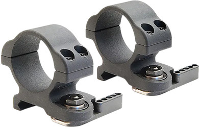 Larue Tactical LT71930 QD Scope Rings Black 30mm Tube Ultra Low 1913 Pic Rail, Scope Rings
