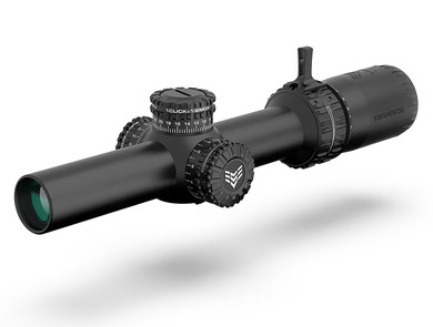 Swampfox Optics ARH11024GB Arrowhead Black 1-10x 24mm 30mm Tube Guerrilla Dot BDC Reticle